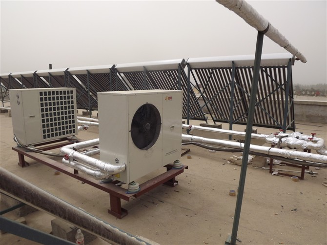 15噸超低溫空氣源熱泵熱水器工程解決方案