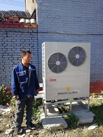 順義低溫空氣源熱泵煤改電案例*史山先生家