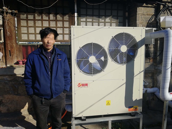 農(nóng)村低溫空氣源熱泵煤改電105平方米案例*旺先生家
