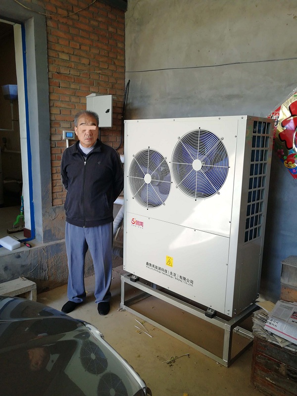 魯禹超低溫空氣源熱泵北京順義區(qū)某農(nóng)村煤改電210㎡平房采暖案例