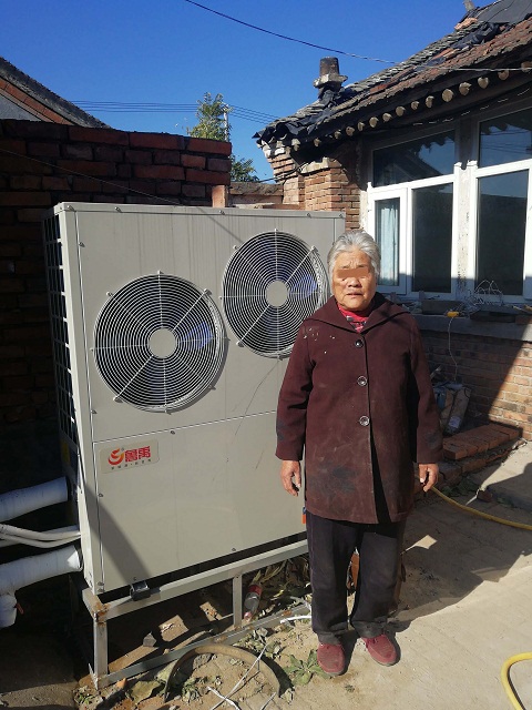 鑫魯禹超低溫空氣源熱泵廠家北京順義區(qū)105平米*淑芳家煤改超低溫空氣源熱泵案例
