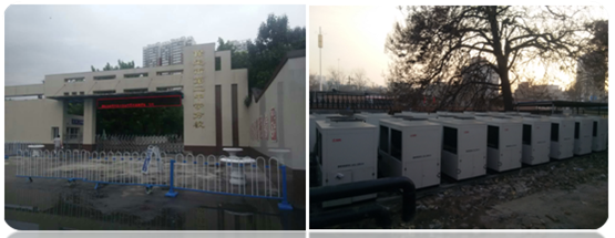 1.8萬平超低溫空氣源熱泵機組采暖制冷 1.8萬平超低溫空氣源熱泵機組采暖制冷