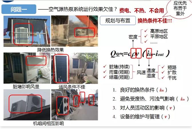 超低溫空氣源熱泵運行效果欠佳因素 超低溫空氣源熱泵運行效果欠佳因素