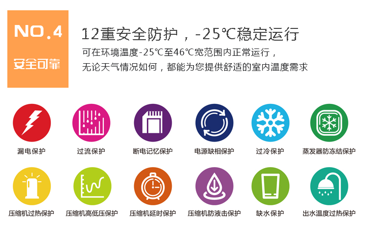 家用空氣能地暖空調一體機安全可靠 家用空氣能地暖空調一體機安全可靠