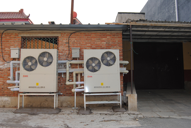 煤改空氣源熱泵采暖之順義閆家營村國槐大街168號210平米案例