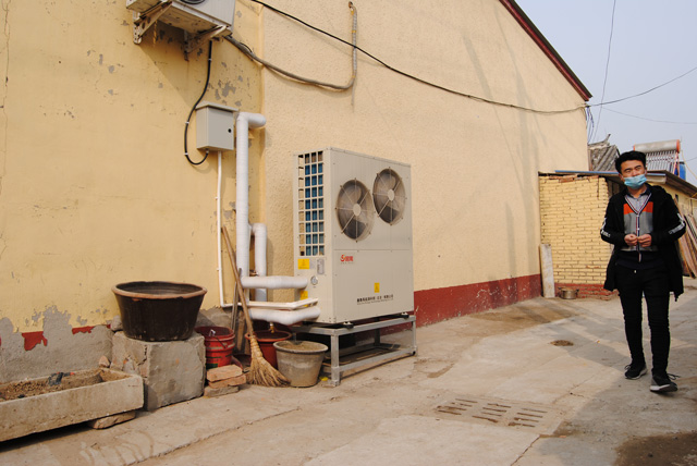 北京煤改空氣源熱泵采暖之順義區閆家營村國槐大街177號王*飛戶105平米案例