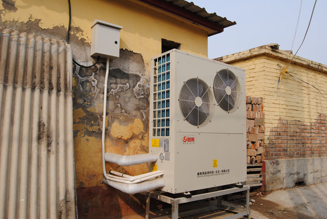 北京空氣源熱泵采暖之順義區閆家營村國槐大街229號袁*順家120平米案例