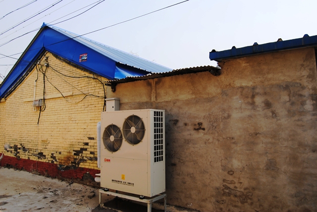 空氣源熱泵采暖之北京順義區閆家營村國槐大街96號石*清家127平米案例