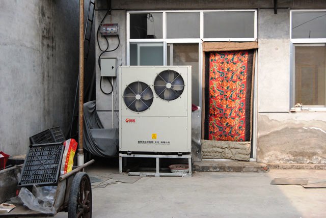 北京農(nóng)村105平米空氣源熱泵采暖順義區(qū)閆家營村國槐大街139號王*東家案例