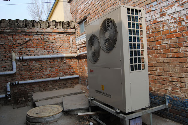 5P低溫空氣源熱泵案例實拍 5P低溫空氣源熱泵案例實拍