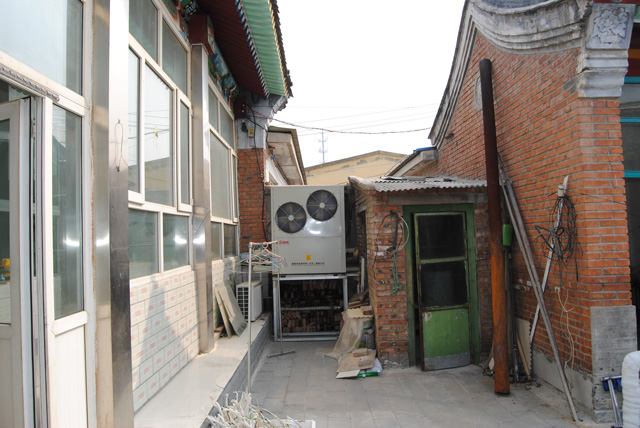 北京國槐大街168號5P超低溫空氣源熱泵安裝實拍 北京國槐大街168號5P超低溫空氣源熱泵安裝實拍